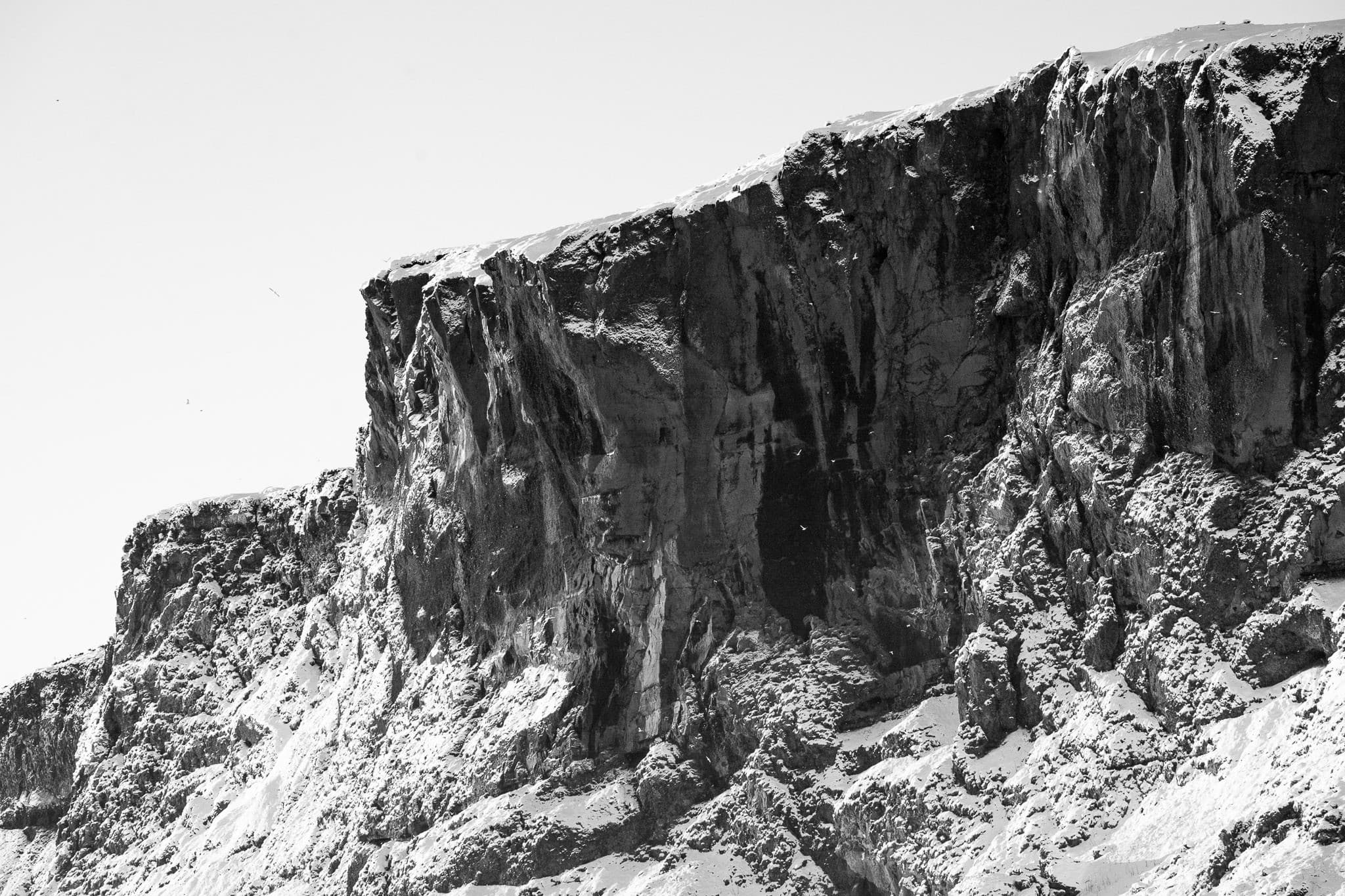 Cliff Profile, South Iceland
